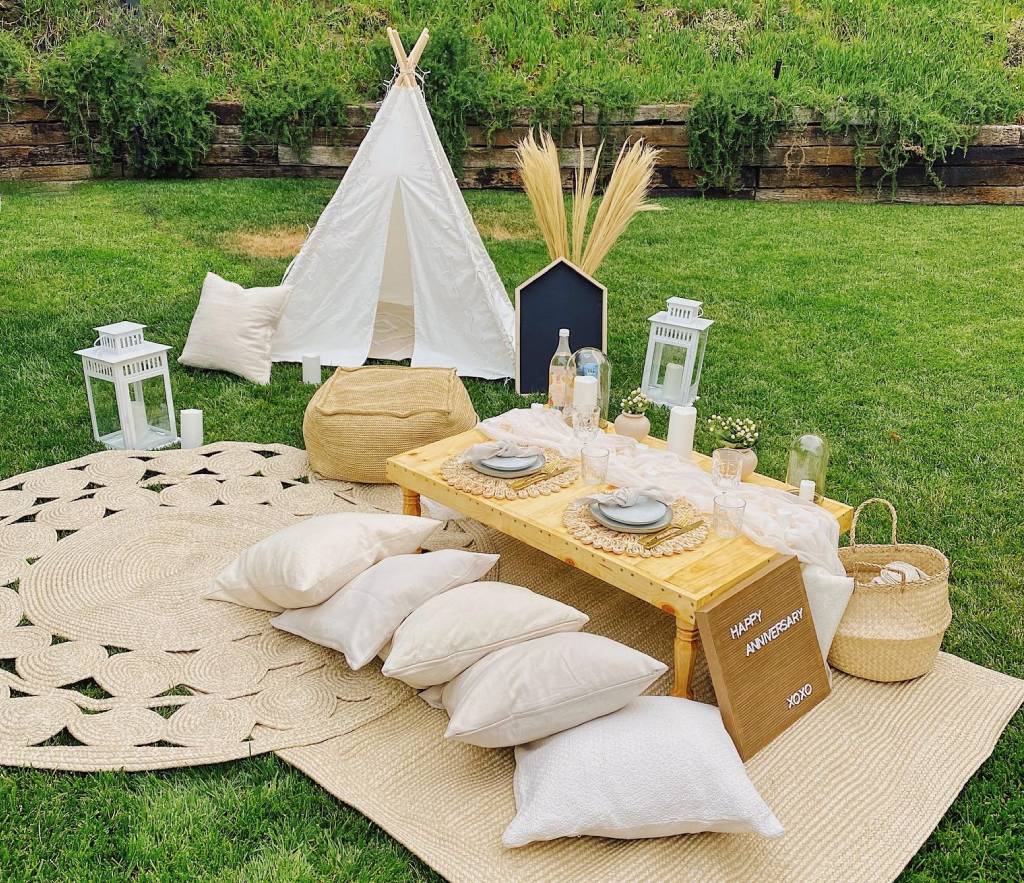 backyard luxury picnic pop-up services in LA