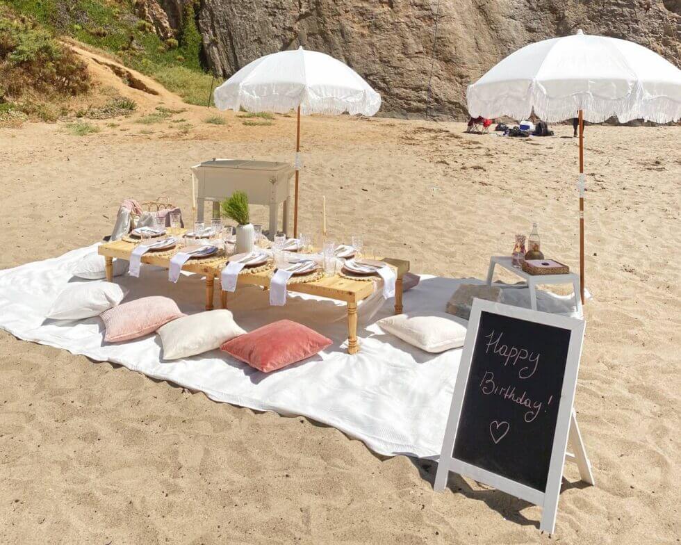 Beach Picnic PopUp Services in LA, OC Picnic Makers