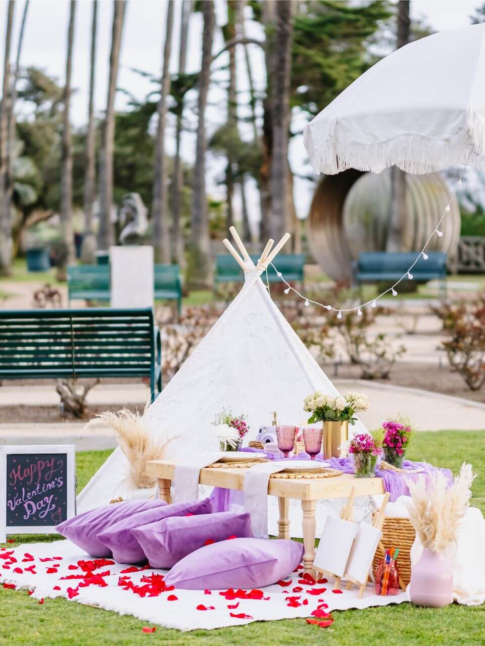 luxury pop-up picnic company photo