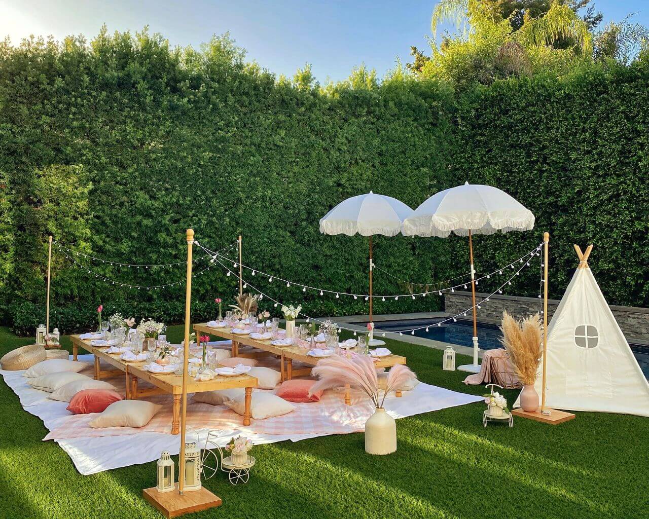 backyard luxury picnic pop-up services in LA