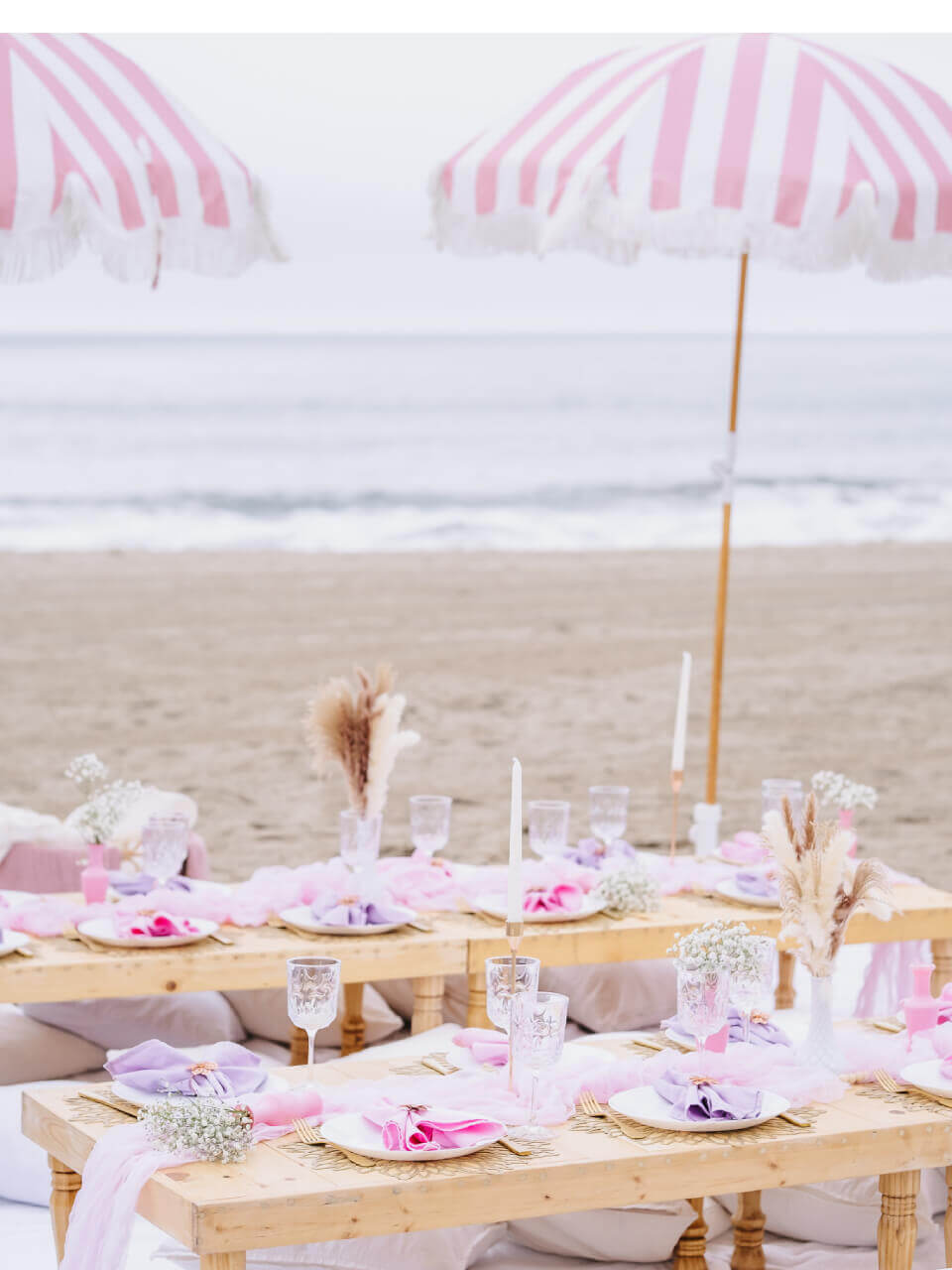 luxury picnic in Newport Beach