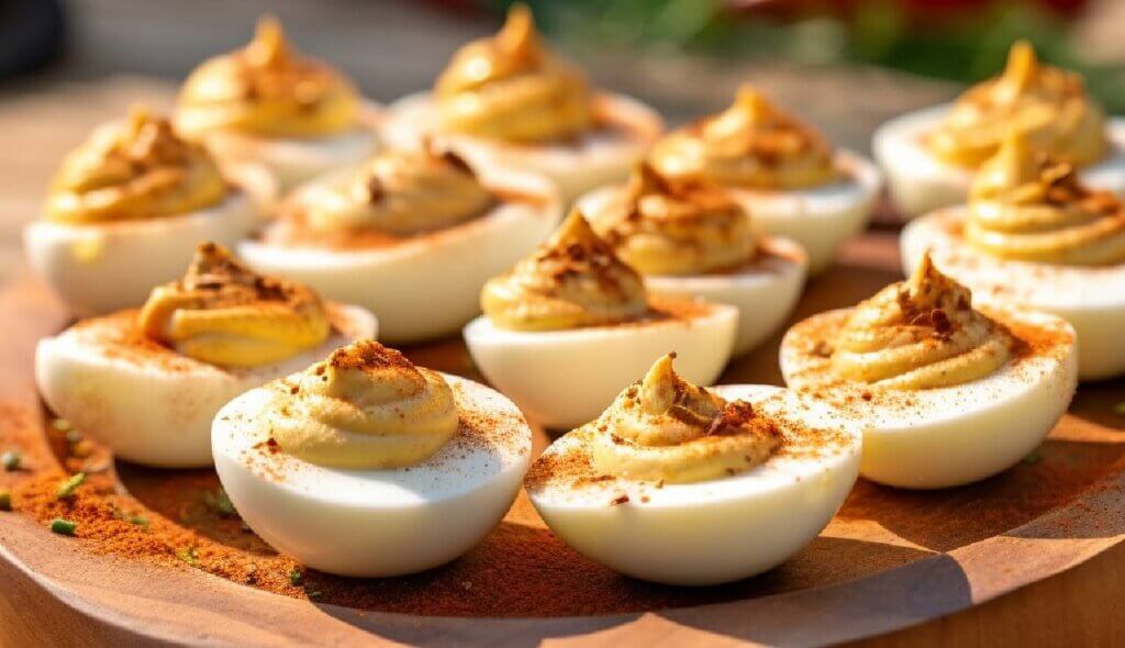 deviled eggs for a picnic