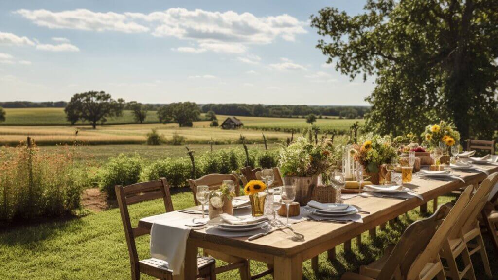 farm to table baby shower