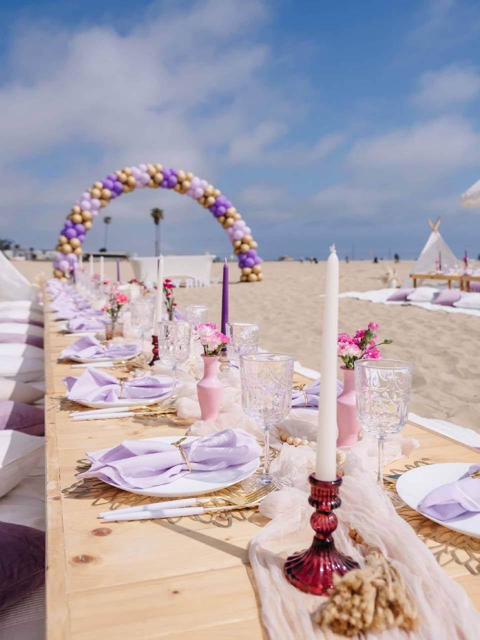 large picnic party in Los Angeles