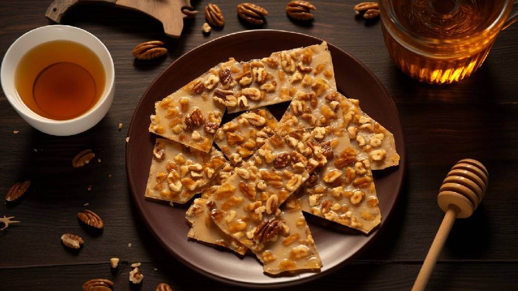 Homemade honey grahams