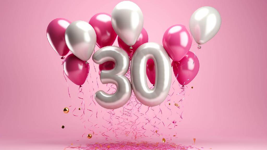 happy birthday 30 years