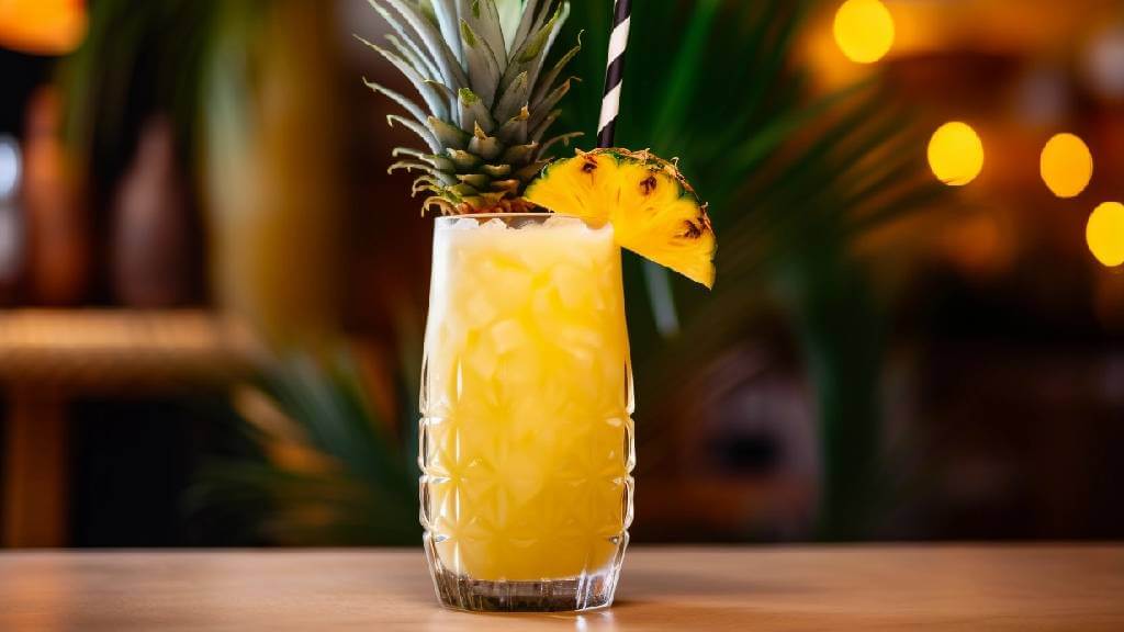 tropical pineapple punch