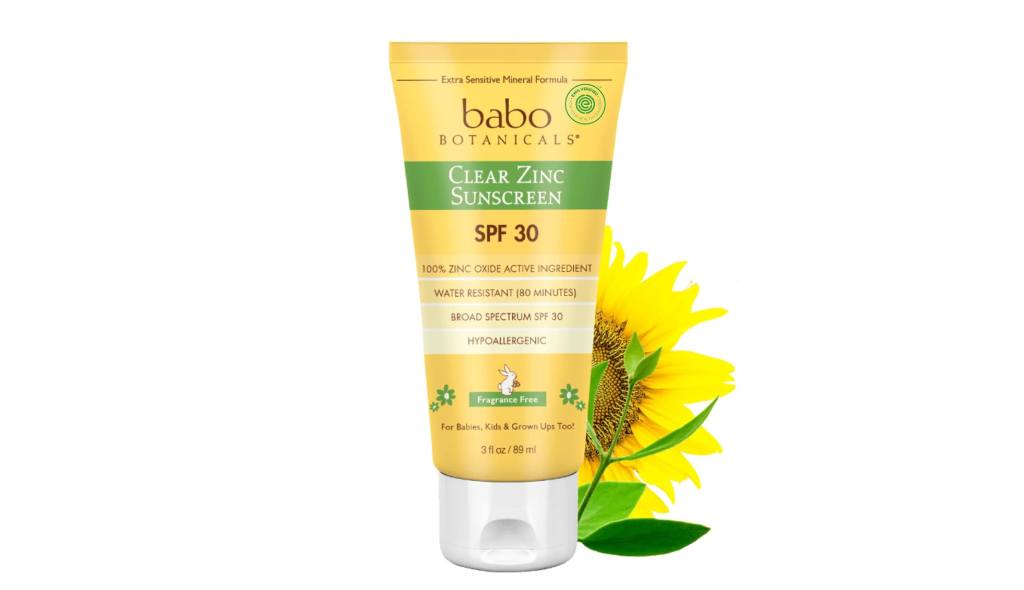 Babo Botanicals Sunscreen Lotion 30