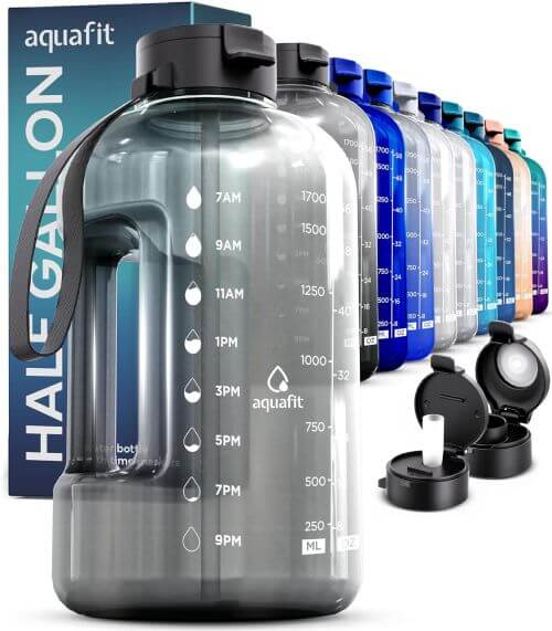 best half gallon water jug Aquafit