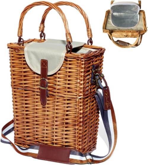 best picnic wine basket Modern Holler