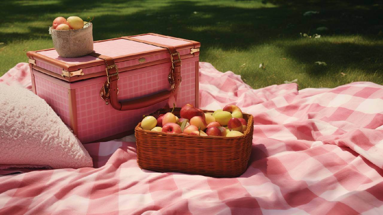 best pink picnic blankets