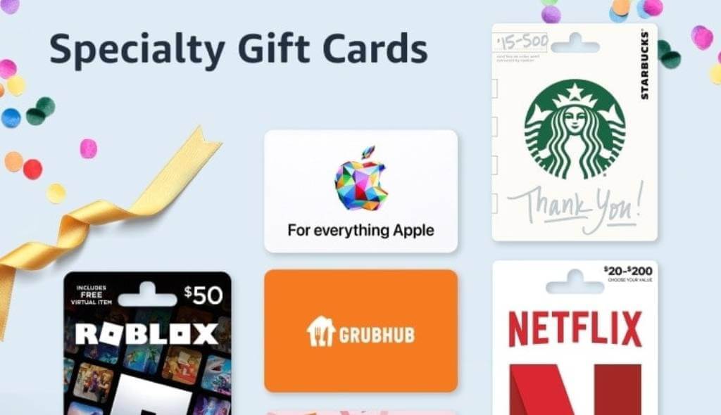 gift card as a prize