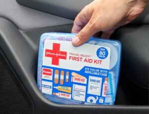 band-aid travel ready first aid kit
