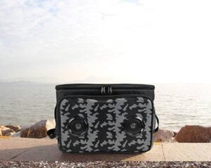 beemojo cooler bag with speakers