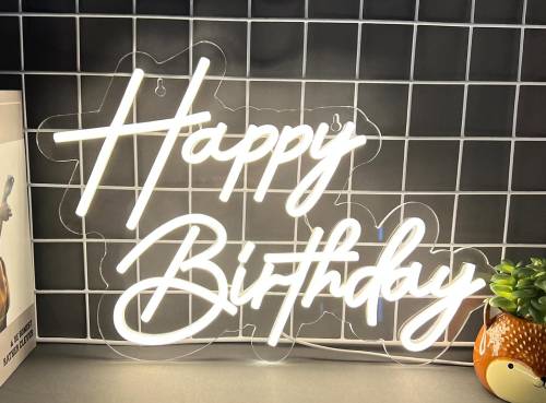 BerniceKelly birthday neon sign