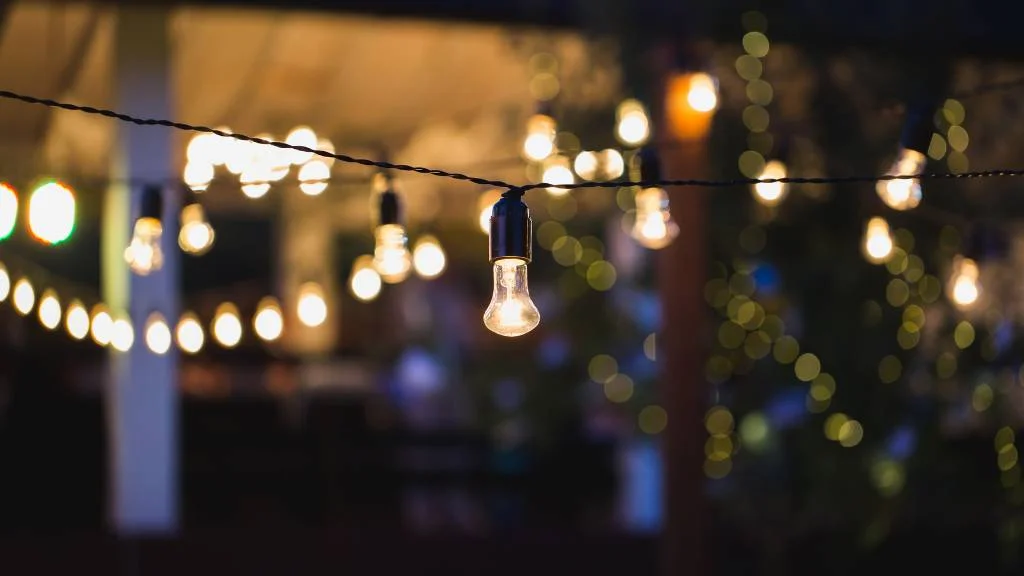 baby shower party lights