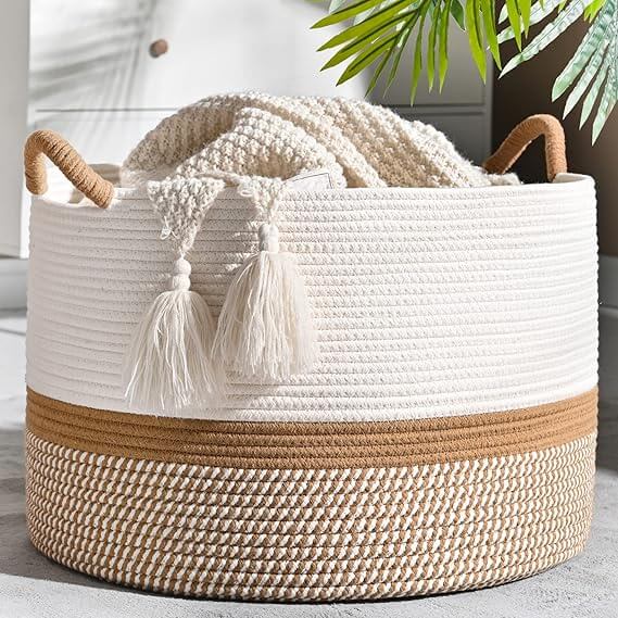 cotton rope basket