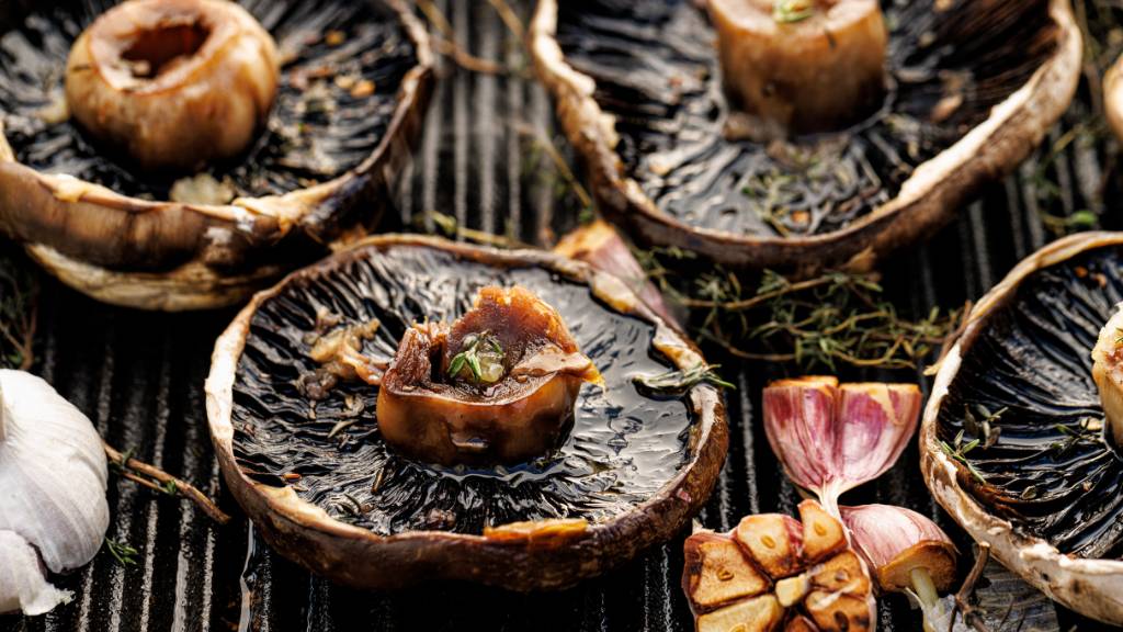 grilled portobello mushrooms