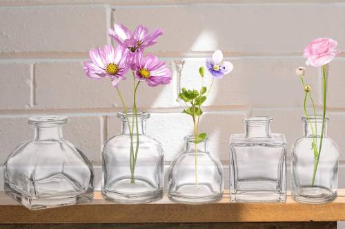 hedume set of 10 small vases