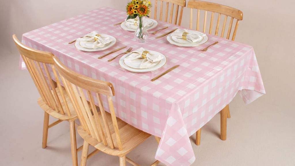 luxury picnic gingham tablecloth