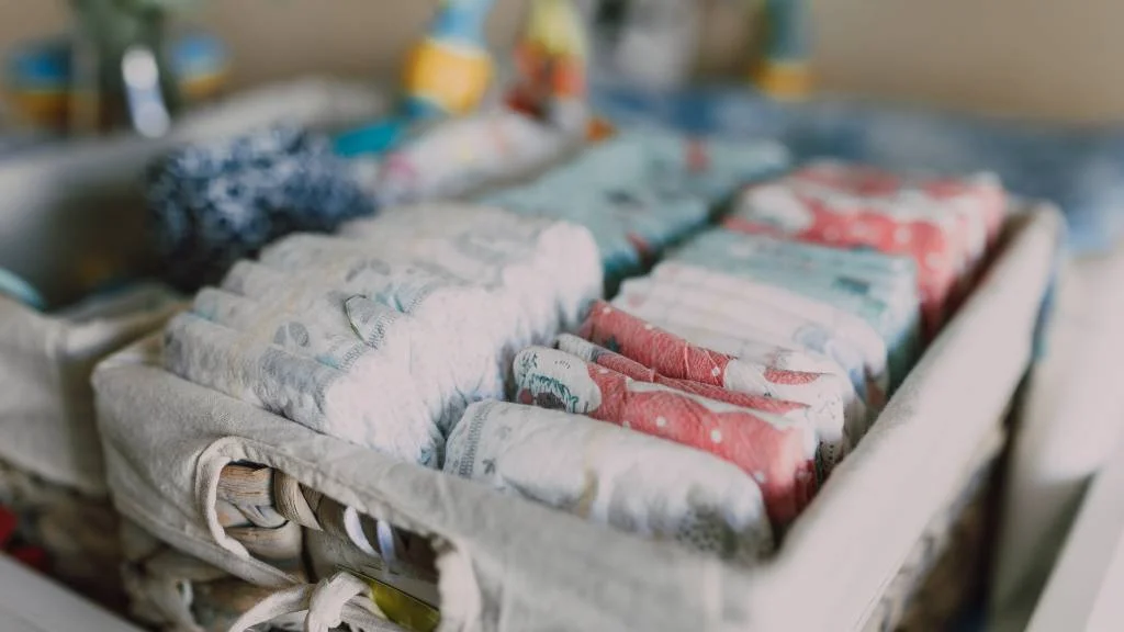 sorting diaper raffle gifts