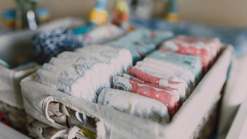 sorting diaper raffle gifts