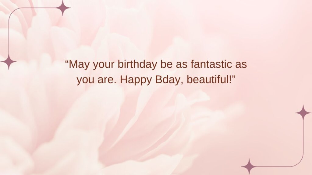 Beautiful birthday messages