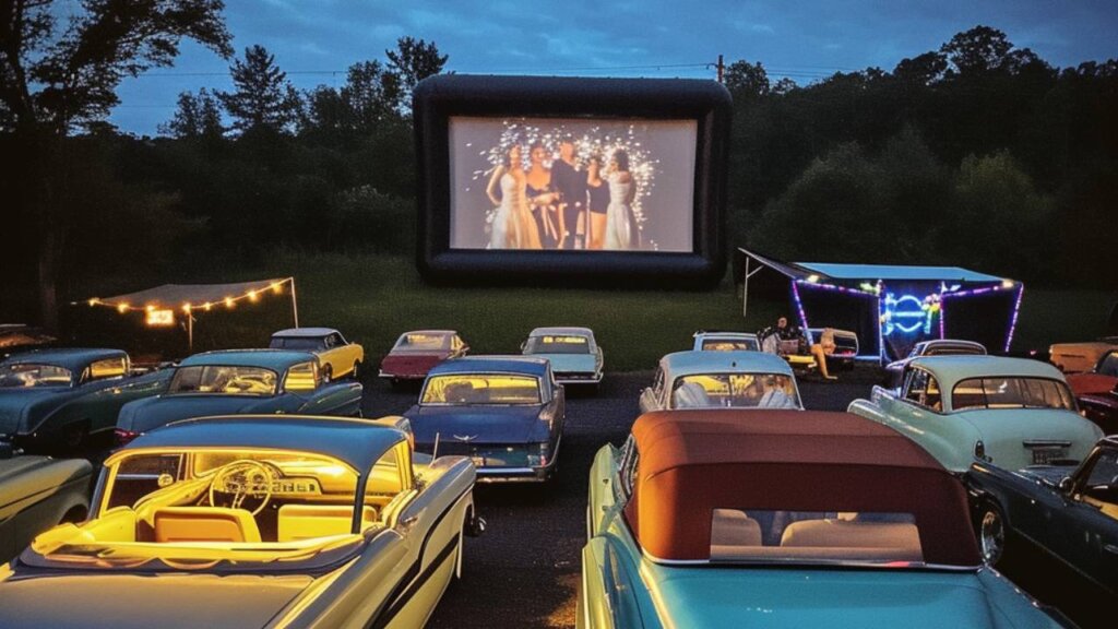 Car movie theater