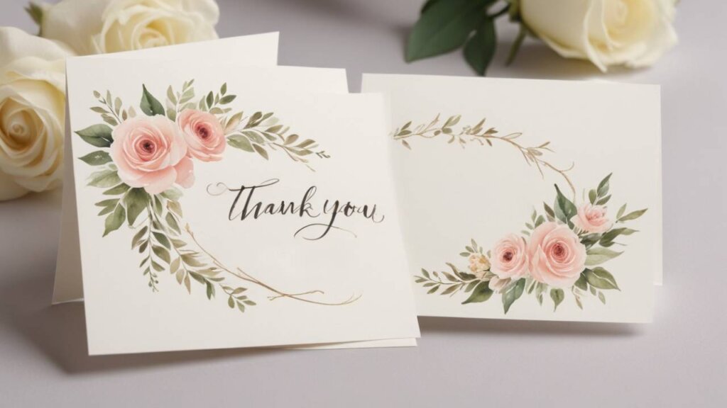 Thank you cards