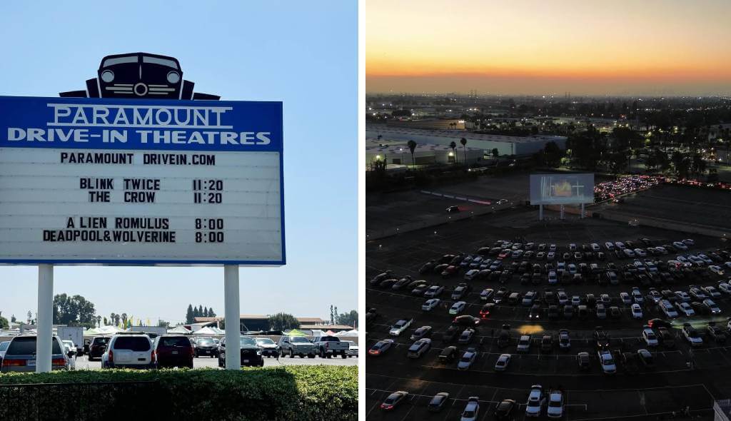 drive in theater in LA