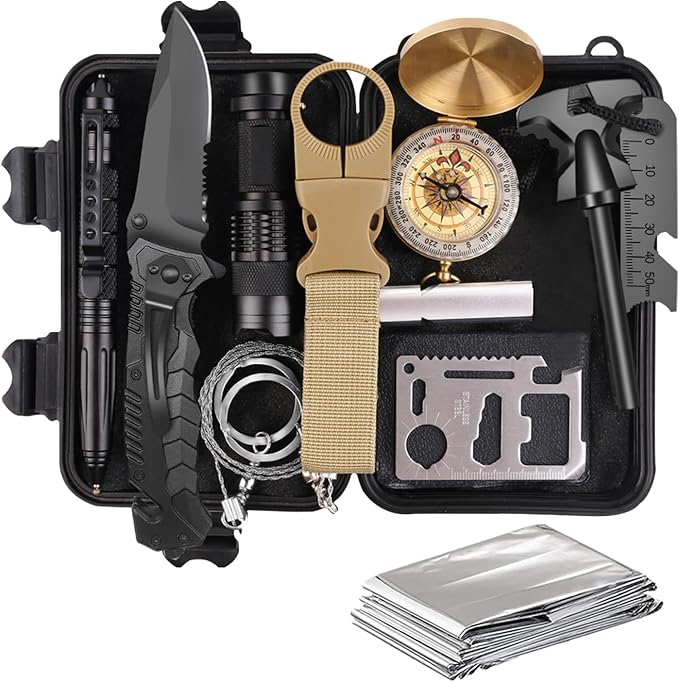 emergency survival gear set