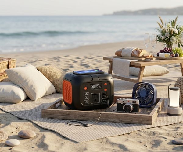 power station beach picnic
