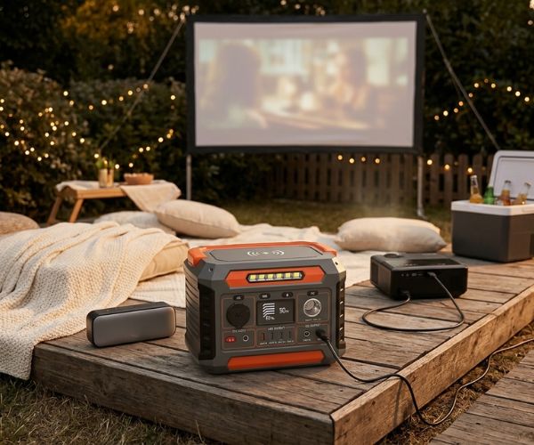 power station movie night