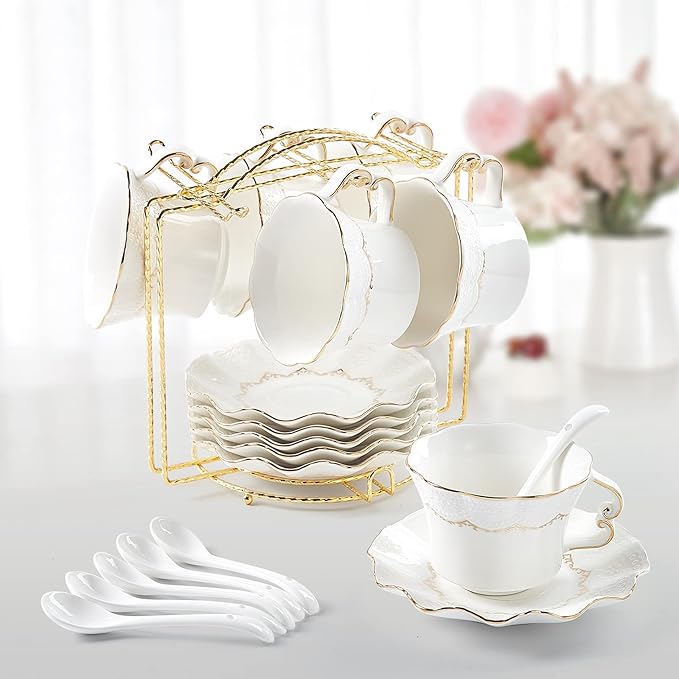 tea cup and saucer set
