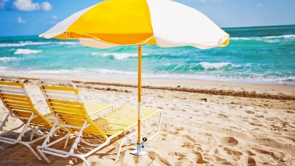 beach umbrella anchor