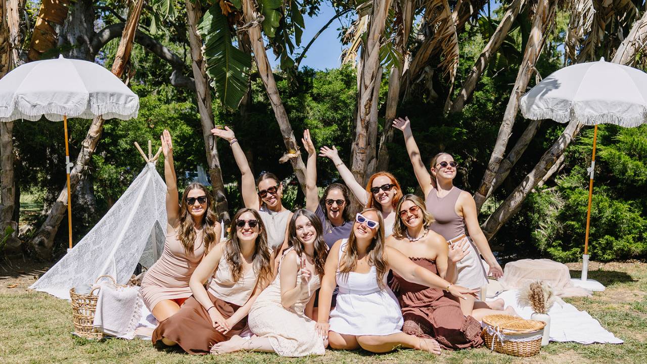 bridal shower picnic with games