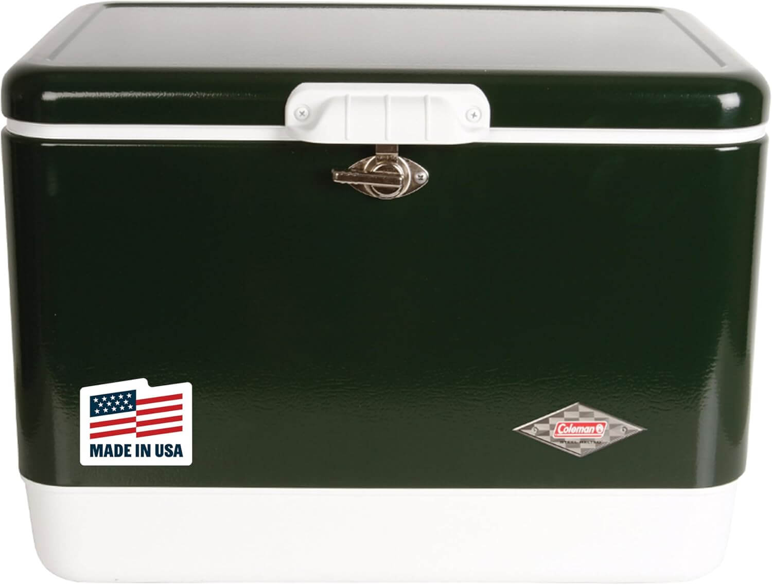 coleman vintage steel belted cooler