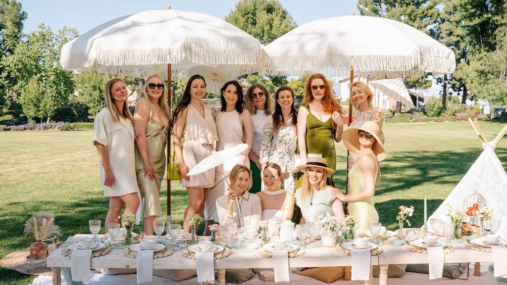 luxury picnic celebration