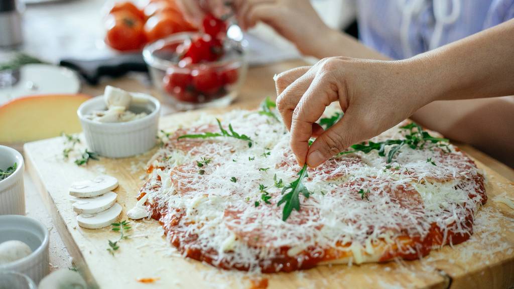 pizza-making night