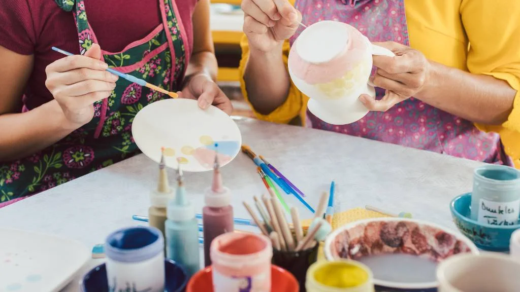 pottery painting party