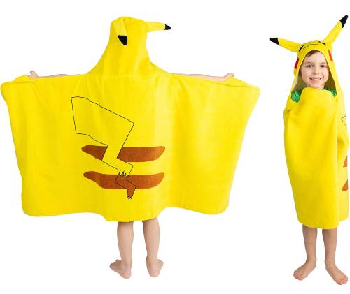 Pockemon Pikachu Hooded Towel