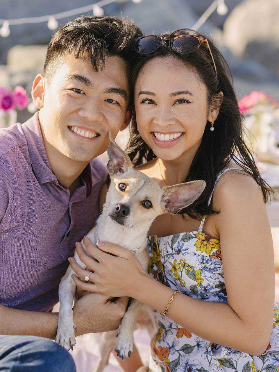 luxury beach picnic photoshoot