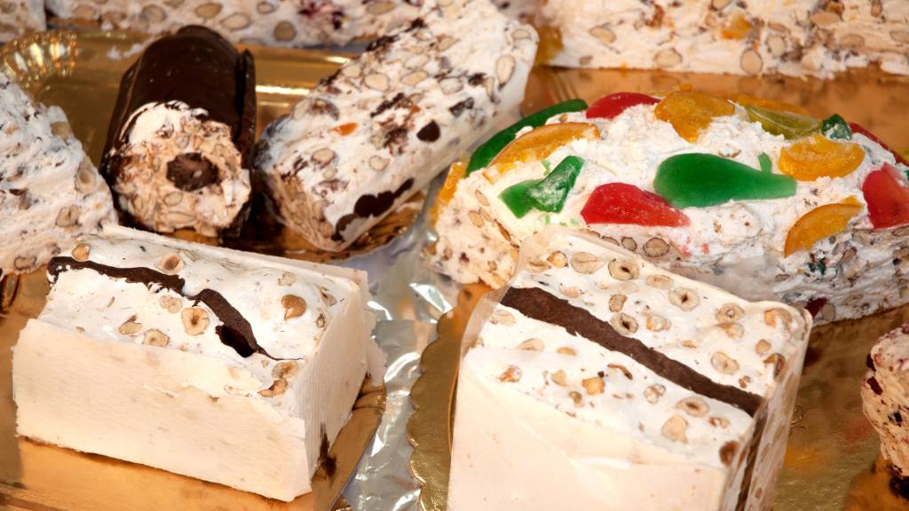 italian torrone candy bites