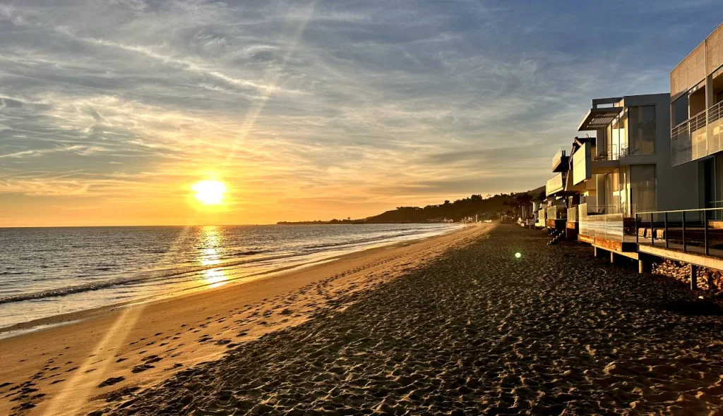 Carbon beach in Malibu