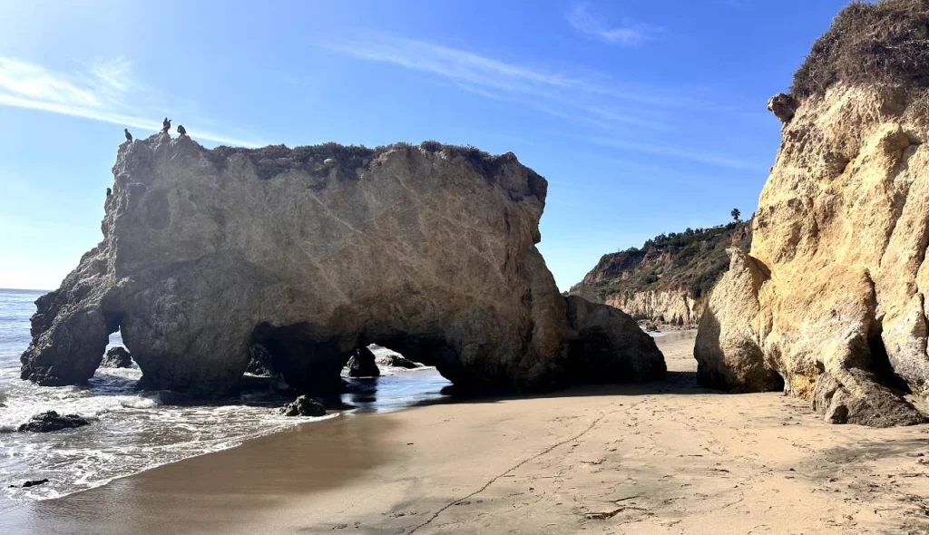 El Matador beach in Malibu