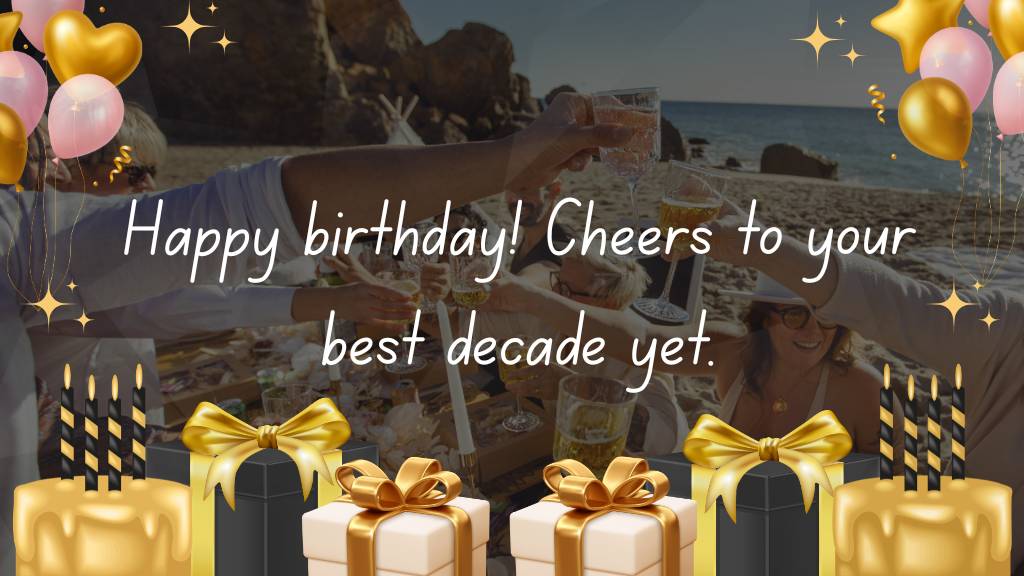 best decade yet 30th wish