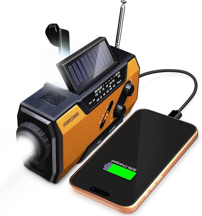 FosPower NOAA Emergency Weather Radio