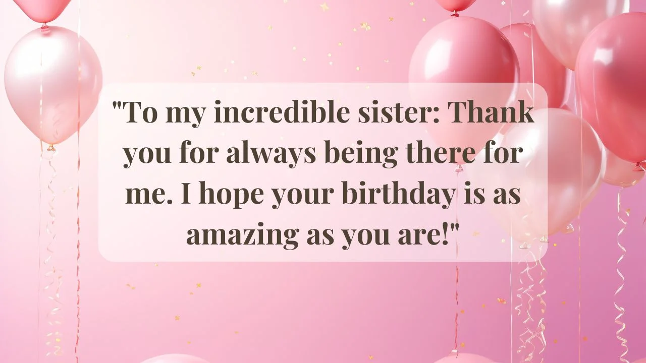 birthday quotes & messages for sister