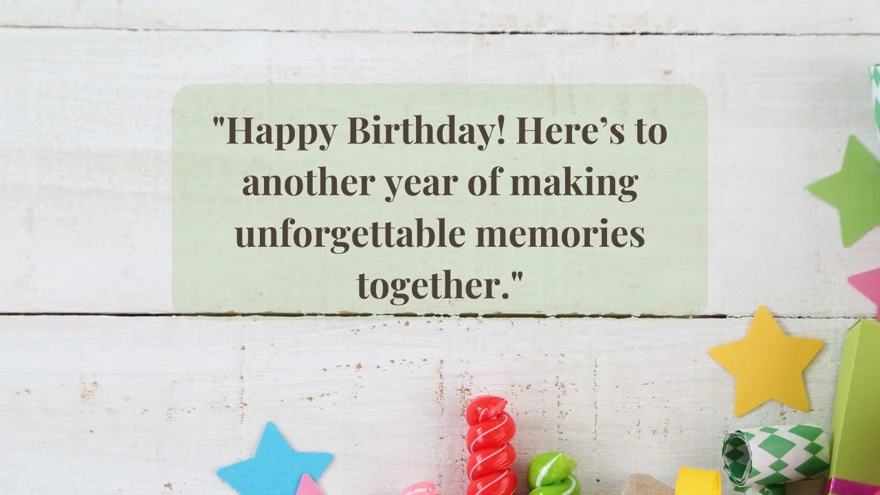 birthday quotes for memories