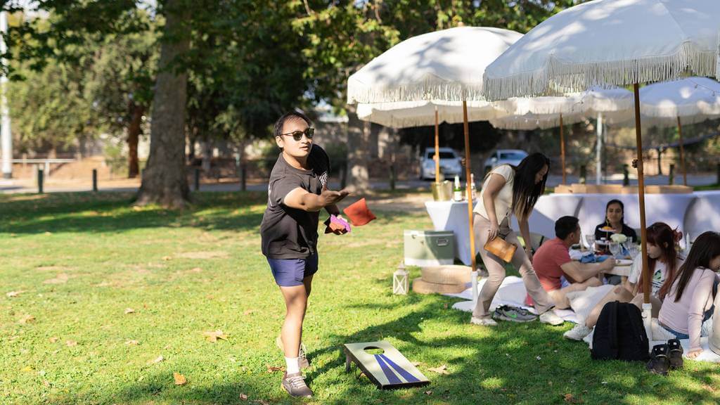 adult cornhole game